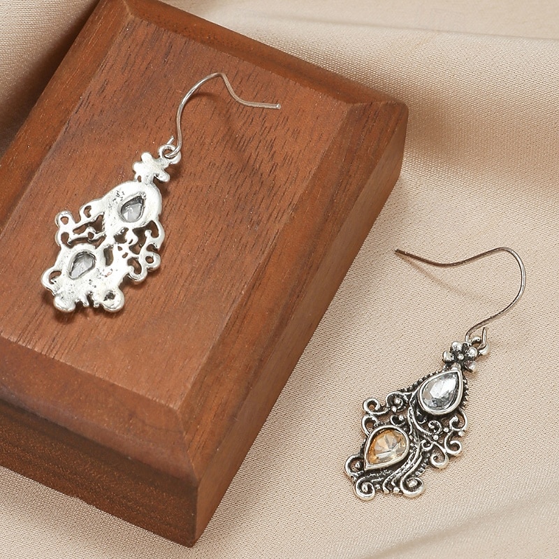 1 paar Oorbel For Dames Straat Afspraakje Strand Legering Vintagestijl 2026 - $12.99 –P2