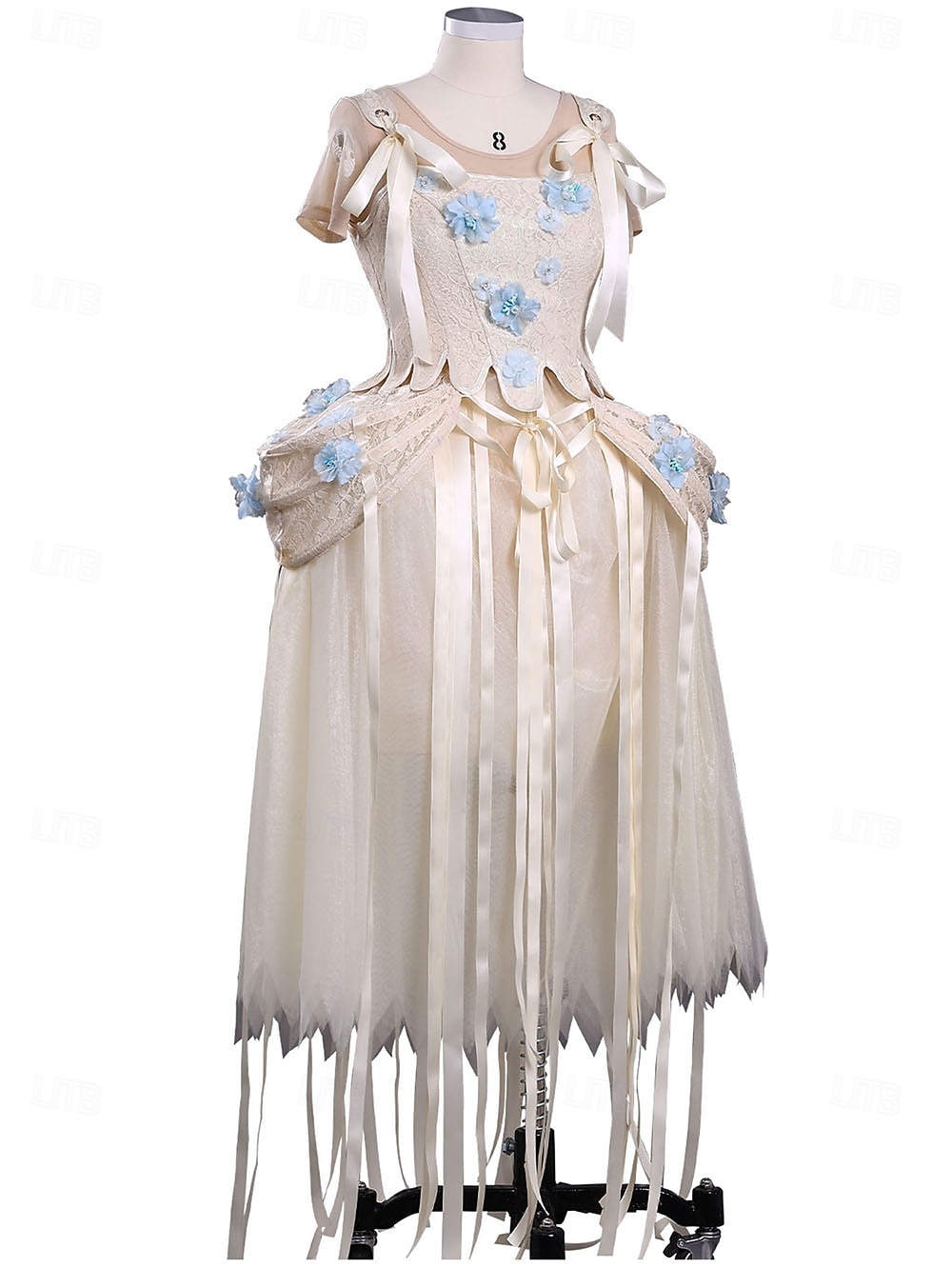 Horror gótico Chica lobo Vestidos Disfraz Vestido llamativo Cosplay for Mujer Chica Niños Adulto Víspera de Todos los Santos Carnaval Rendimiento Fiesta 2026 - $99.99 –P6