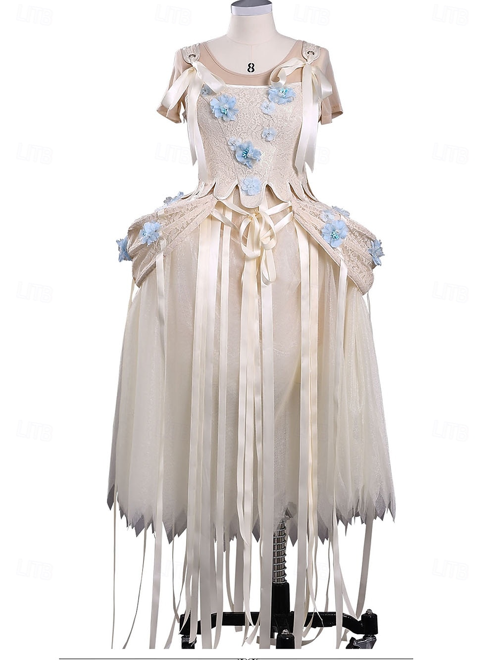 Horror gótico Chica lobo Vestidos Disfraz Vestido llamativo Cosplay for Mujer Chica Niños Adulto Víspera de Todos los Santos Carnaval Rendimiento Fiesta 2026 - $99.99 –P5