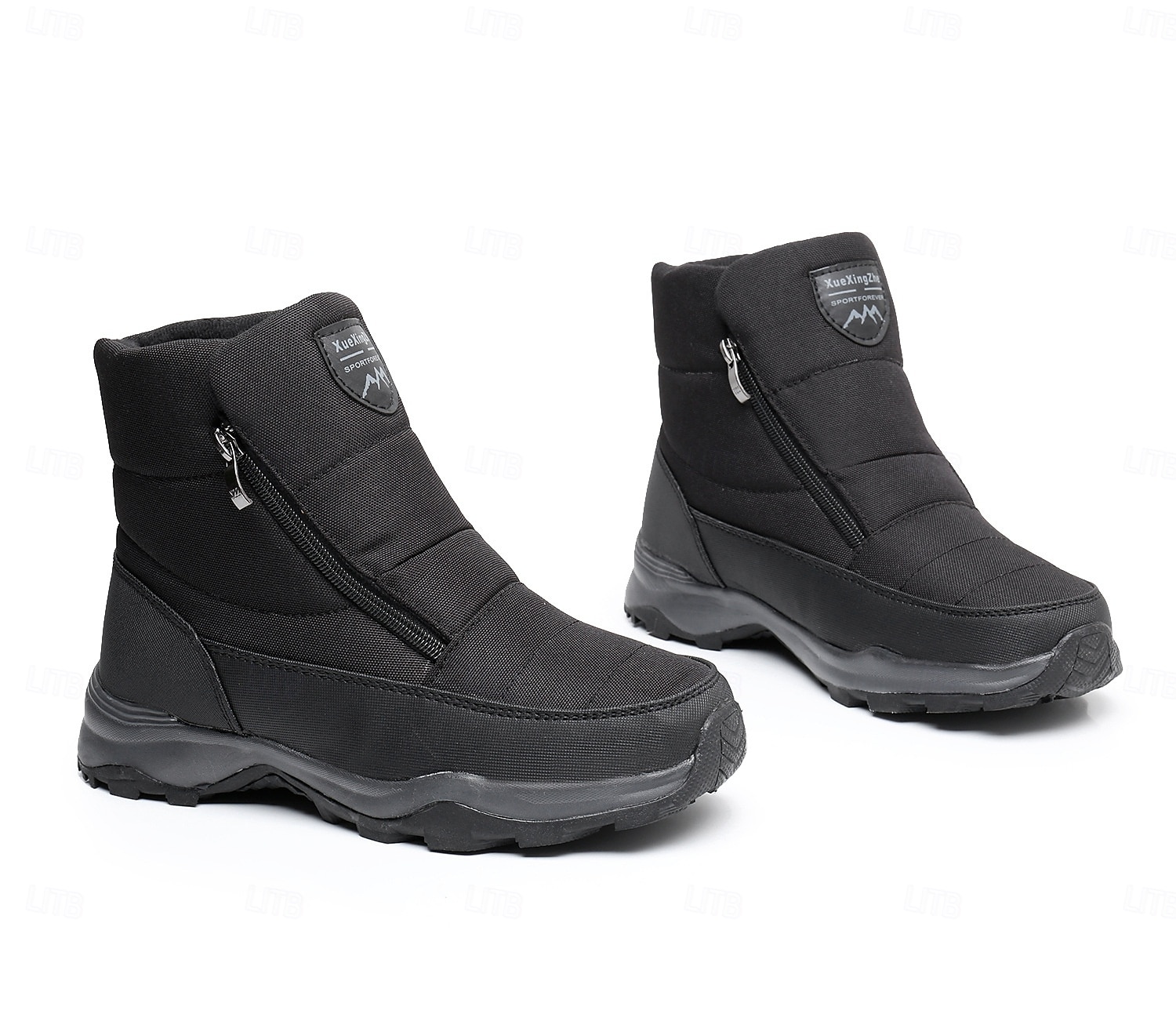 Men's Waterproof Insulated Snow Boots - Non-Slip Warm Outdoor Hiking Boots for Winter Sports and Cold Weather 2026 - $46.99 –P1