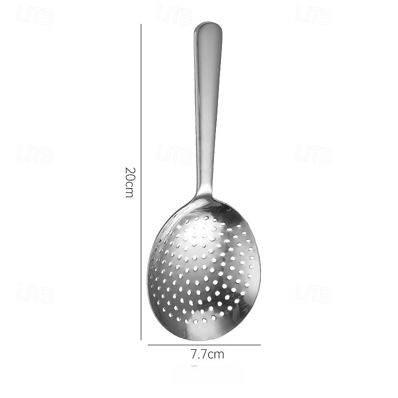 Lot de 2 louches en acier inoxydable pour servir la soupe et le riz, avec trou d'égouttage et manche isolant thermique. Ustensiles de cuisine pour un usage quotidien. de 2026 ? $9.99 –P3