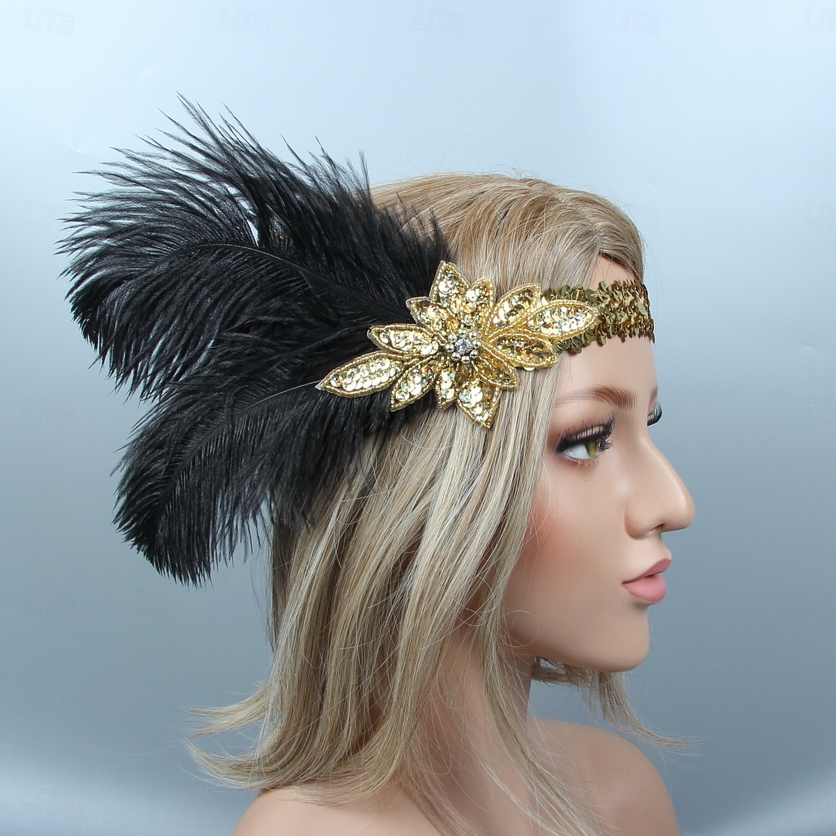 Années Folles Années 1920 Serre Tête Flapper Coiffure Accessoires pour Cheveux Gatsby le Magnifique Fille Flapper Plume Déguisement Femmes Noël Carnaval Mascarade Soirée à thème rétro Danse Charleston de 2026 ? $16.99 –P8