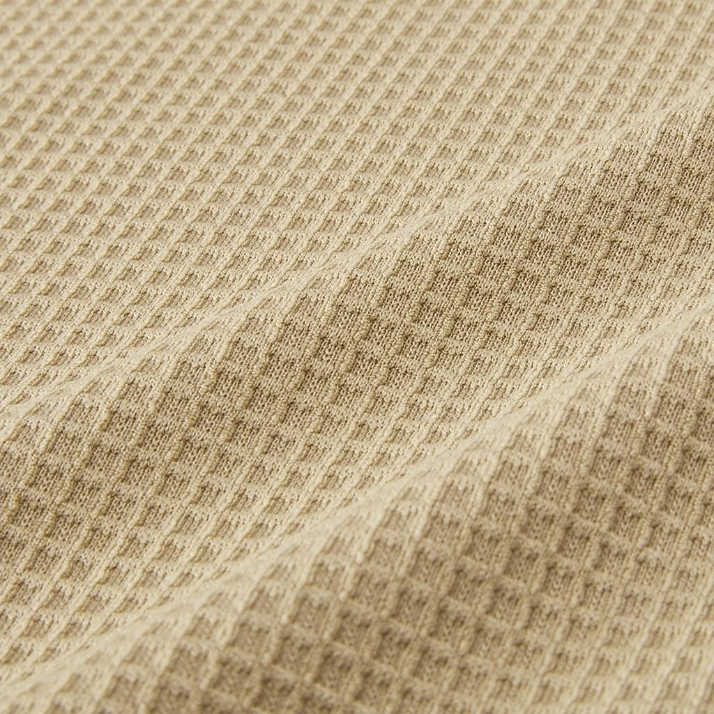 Herre Vaffel T-skjorte T skjorte Vaffel Henley-skjorte Langermet Polokrage Genser Quarter Zip Høst vinter Helfarge Fargeblokk Tradisjonell / vintage Fritid Lapper Fargeblokk Avslappet Hjem utendørs 2026 - $26.99 –P14