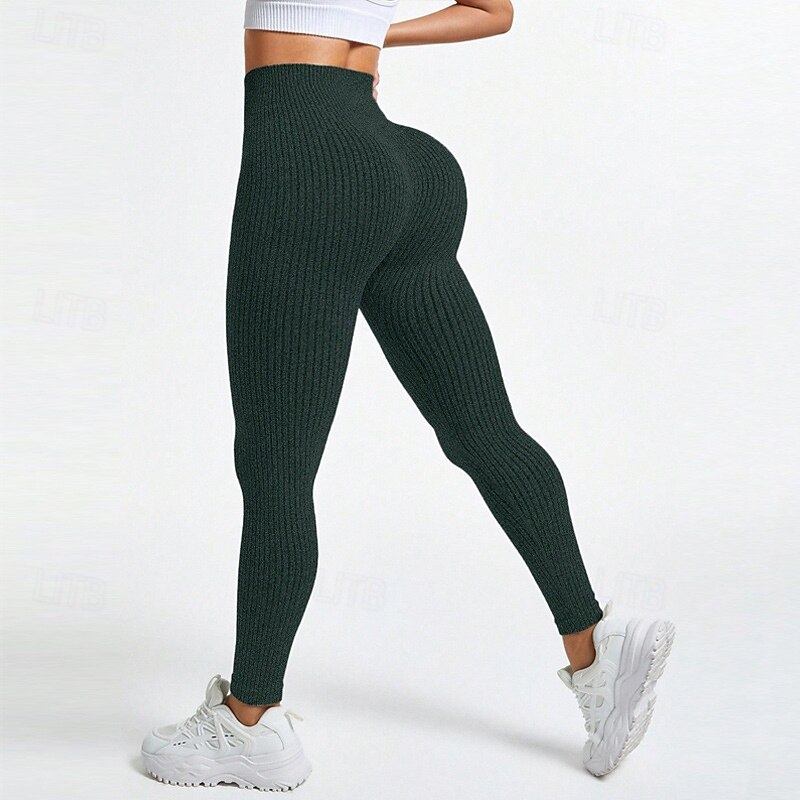 Damskie Spodnie kompresyjne Běžecké kalhoty Legginsy do jogi Wyszczuplenie brzucha Wysoka talia Obuwie sportowe Sportowy Pilates Doły Jednokolorowe Ciemnoszary Czerwony Niebieski Sport Odzież sportowa 2026 - $15.49 –P10