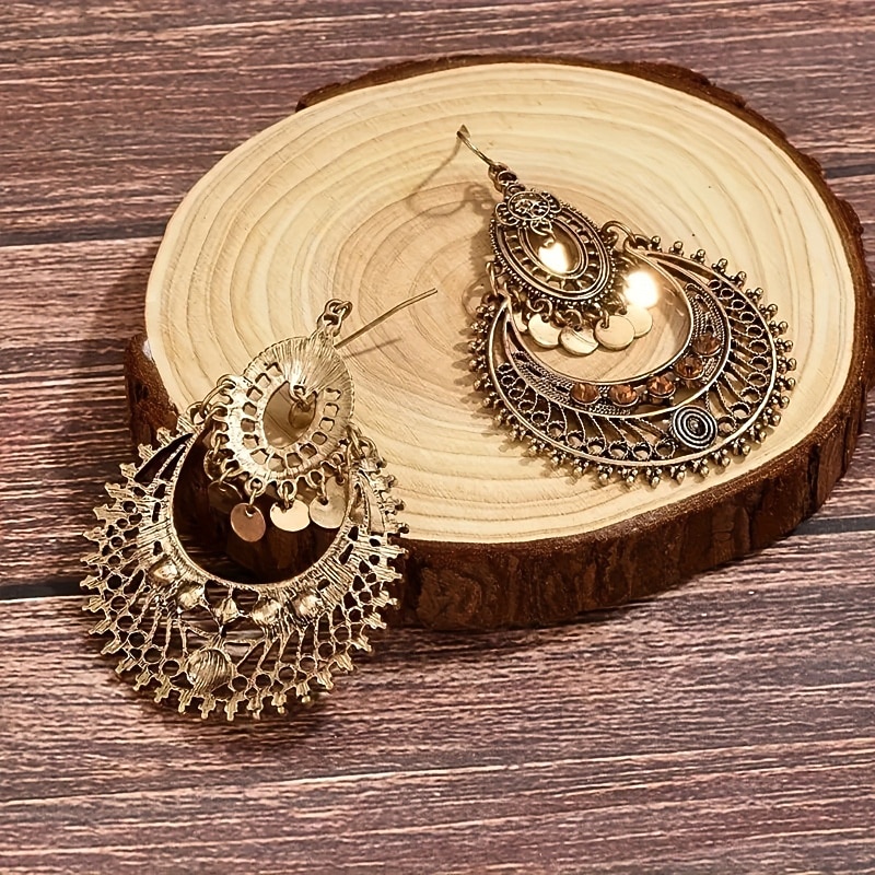 1 Pair Earrings For Women's Street Date Beach Alloy Vintage Style 2026 - $14.49 –P2