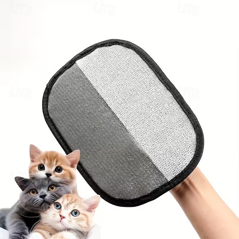 2 ks rukavic na odstraňování chlupů pro domácí mazlíčky, opakovaně použitelné, pratelné pro kočky &nástroj na odstraňování psích chlupů pro hloubkové čištění nábytku, oblečení, koberců a autosedaček 2026 - $13.49 –P7