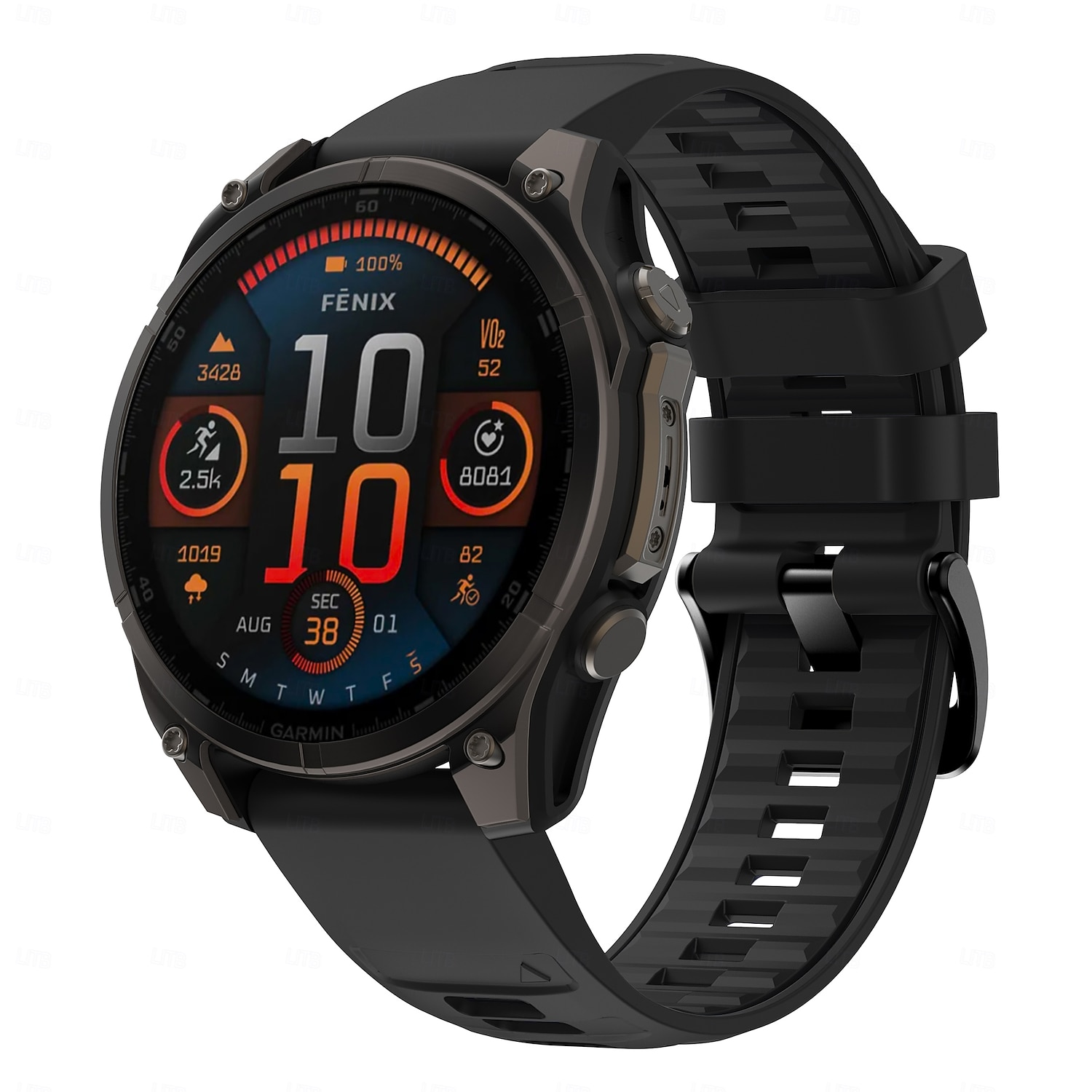 Correa de silicona Quickfit de 22 mm y 26 mm para relojes inteligentes Garmin Fenix 7X, 7 Solar, 6X, 6 Pro, 5, 5X Plus, 3, 3H y Epix. 2026 - $12.99 –P1