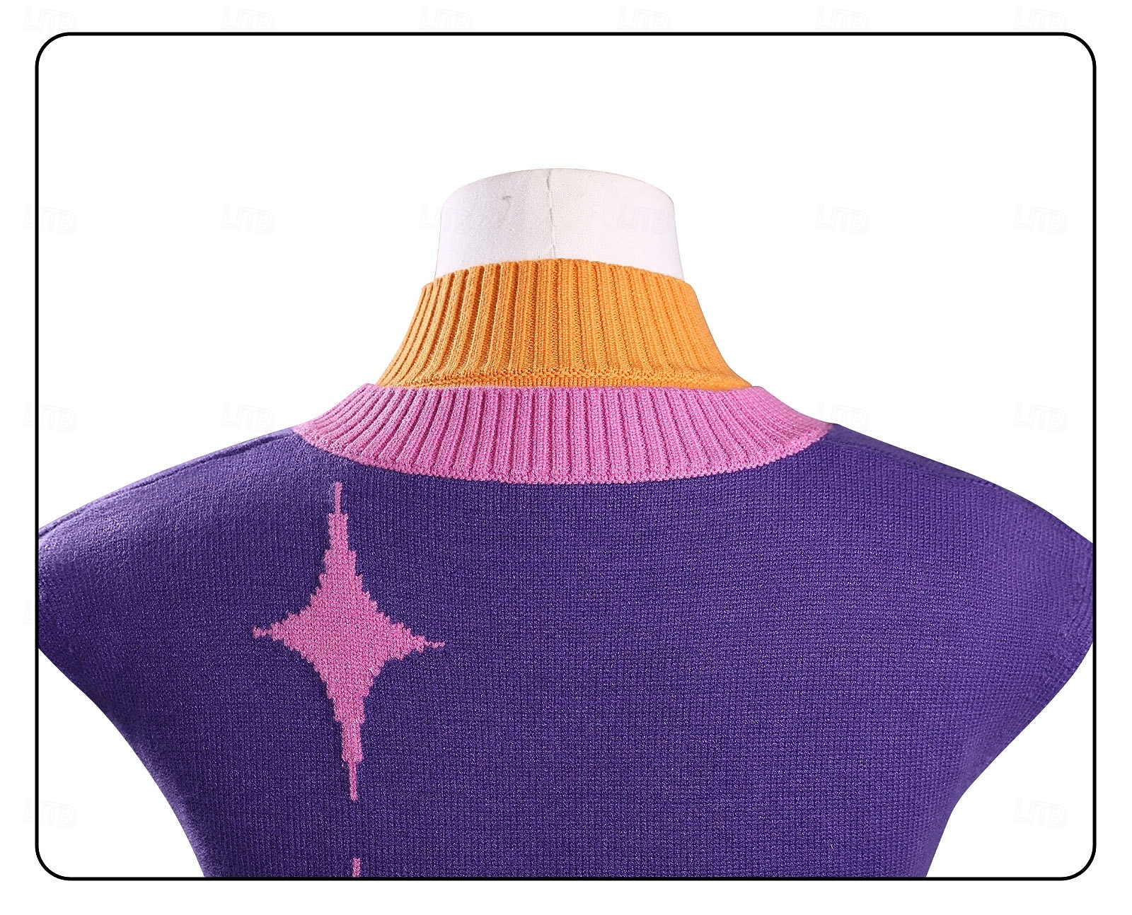 Inspirado en ídolos coreanos Estrella del pop Cazadores de demonios Chaleco de punto Vestido llamativo Disfraz de carnaval Ídolo virtual for Mujer Chica Adultos Víspera de Todos los Santos Carnaval 2026 - $77.99 –P8
