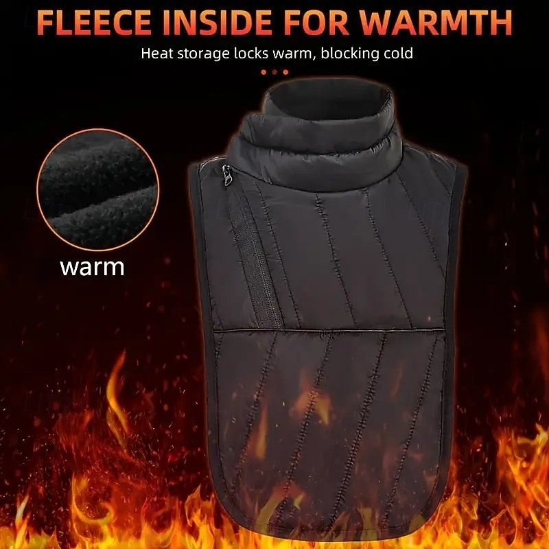 Vindtett termisk halsvarmer med - lett kaldt vær egnet for motorsykkelkjøring og skikjøring &vintersport - vindtett halsmansjett for utendørsaktiviteter 2026 - $35.99 –P6