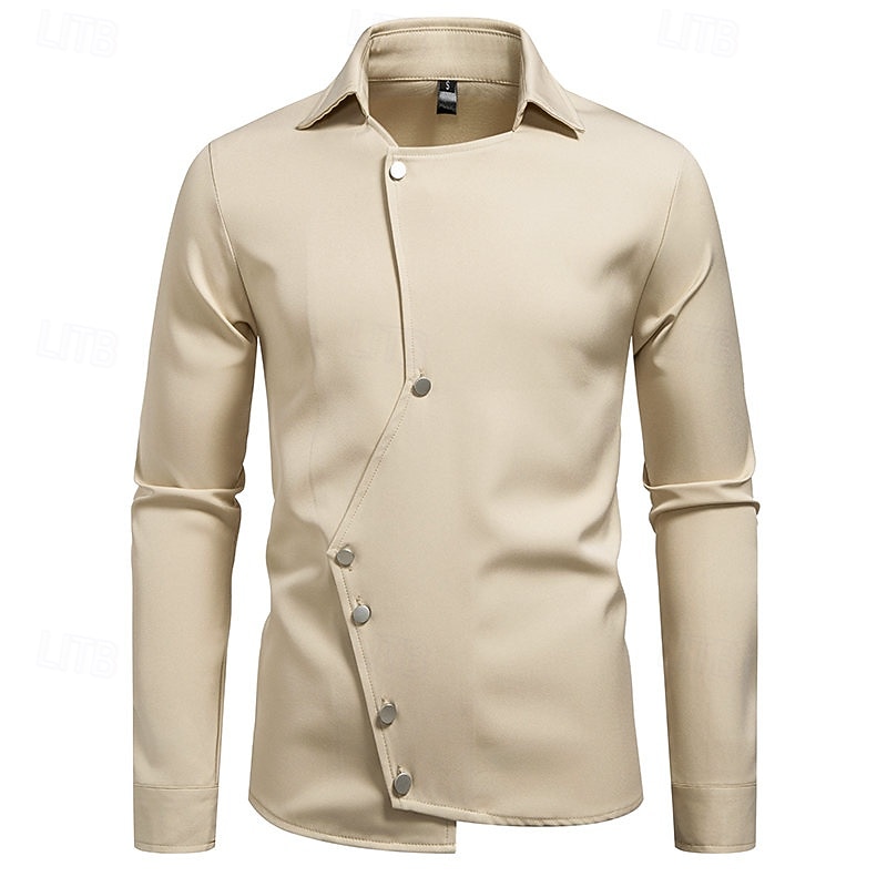 Loucos anos 20 Anos 20 Retro Vintage Blusa / Camisa Mafioso Padrinho Corte Justo Fantasia Homens Baile de Máscaras Traje de festa para noite Negócio / Cerimônia / Casamento Festa de Solteira Adulto de 2026 por $37.99 –P8