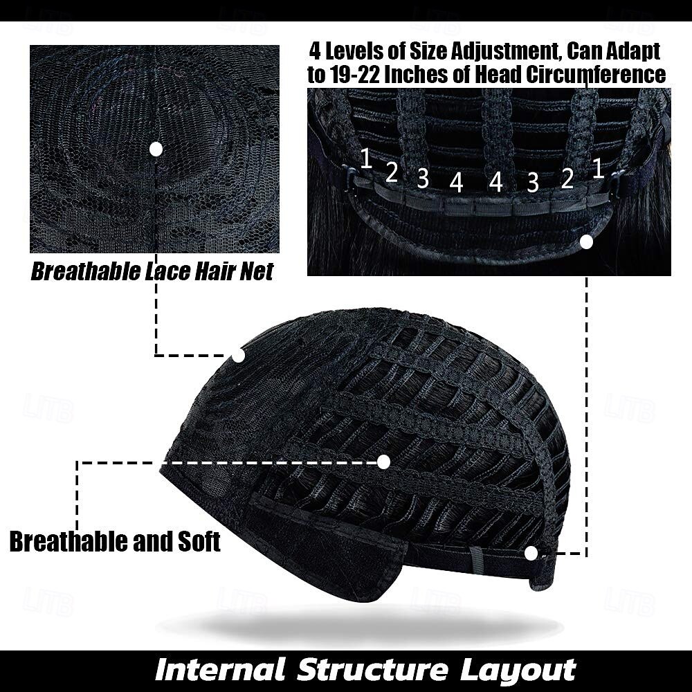 Purple Bob Wig With Bangs 12 Inch Short Synthetic Fiber Bob Wigs for Women Short Bob Wigs and Halloween Cosplay Wig for Daily Life Colorful Wigs With for Carnival Festival Party 2025 - $21.99 –P7