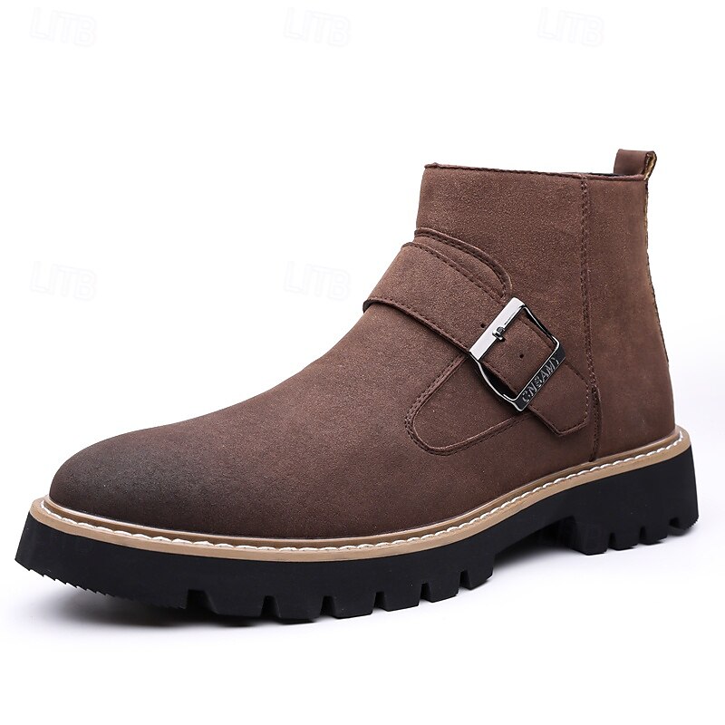 Bottes Chelsea turquoise pour hommes – élégantes et résistantes, idéales pour les sorties hivernales décontractées et les activités de plein air de 2025 ? $54.99 –P5