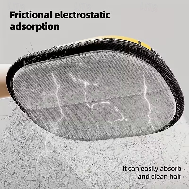 2 ks rukavic na odstraňování chlupů pro domácí mazlíčky, opakovaně použitelné, pratelné pro kočky &nástroj na odstraňování psích chlupů pro hloubkové čištění nábytku, oblečení, koberců a autosedaček 2026 - $13.49 –P3