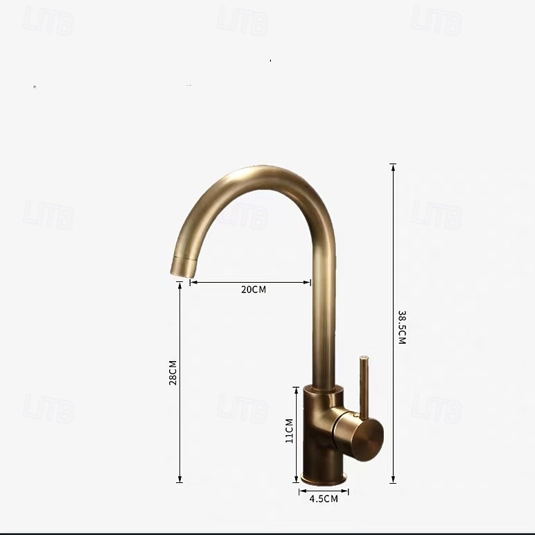 Robinet de lavabo - Cascade Électroplaqué Ensemble central Poignée unique à un trouBath Taps de 2026 ? $176.99 –P1