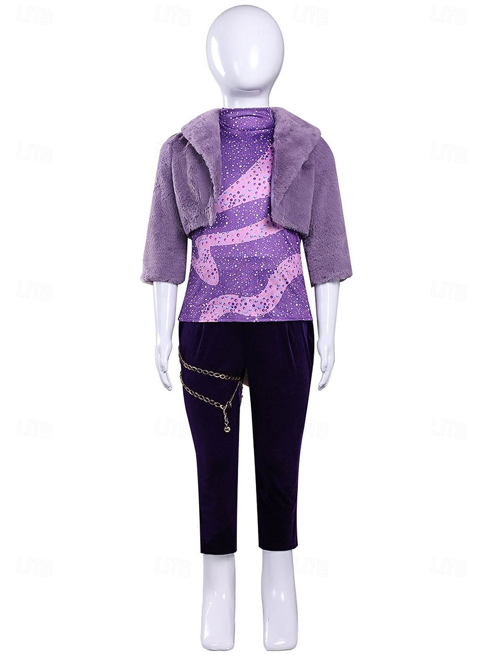 Animal Detective Sparkling Animal Singer Pop Star Sheep Gazelle Dress Fancy Costume Carnival Costume Cosplay Costume for Girls' Kids Adults' Carnival Party Performance 2026 - $81.99 –P12