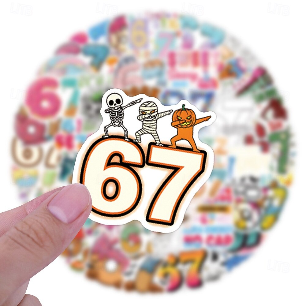 53 Stück Aufkleber mit 67 nummerierten Motiven, lustige Aufkleber mit Pop-Sprüchen, perfekt zum Dekorieren von Handy, Wasserflaschen, Scrapbooks, Tagebüchern, Autos, Laptops und Fahrrädern. 2026 - $10.49 –P4