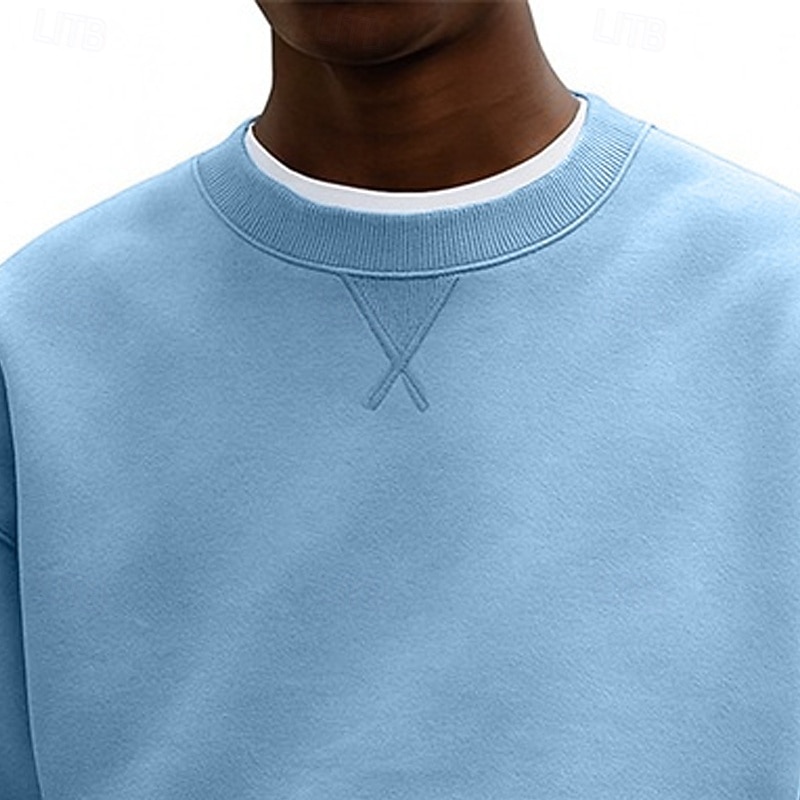 Муж. Толстовка Толстовка с капюшоном и пуловером Натяни Синий Розовый Темно синий Зеленый Серый Вырез под горло Полотняное плетение Пэчворк Цветовые блоки Для занятий спортом Повседневные Праздники 2026 - $16.49 –P6