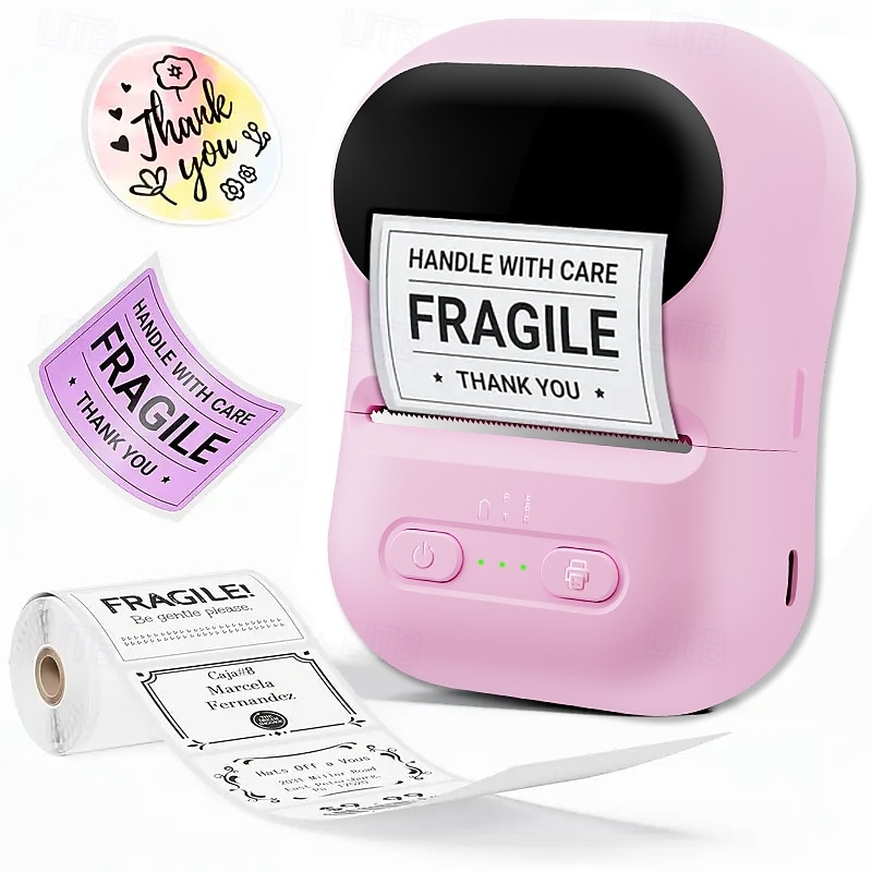Машина для изготовления этикеток p5 с лентой, небольшой термопринтер для наклеек, портативный Bluetooth 2026 - $37.99 –P11