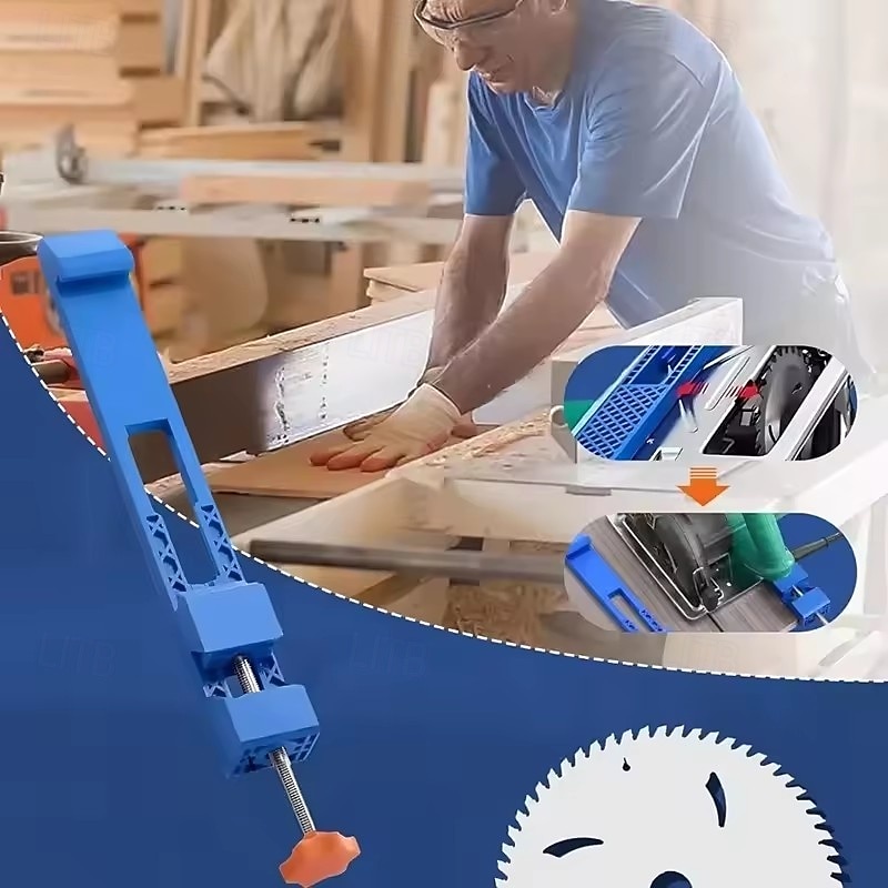 Cutting Machine Base Guide Aluminium Alloy Portable Woodworking Construction Building Tool 2025 - $14.99 –P4