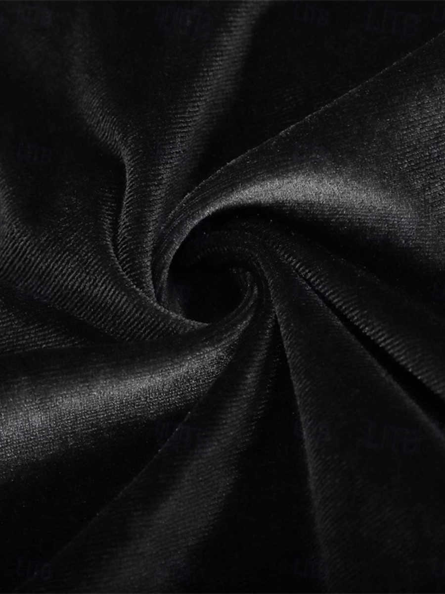 בגדי ריקוד נשים חולצה פאייטים טלאים מתנפנפת צבע אחיד מסוגנן יום יומי שרוול ארוך צווארון עגול קצר צווארון V חולצות רגילות יומי שחור תלתן אפור אביב סתיו חורף 2026 - $39.99 –P5