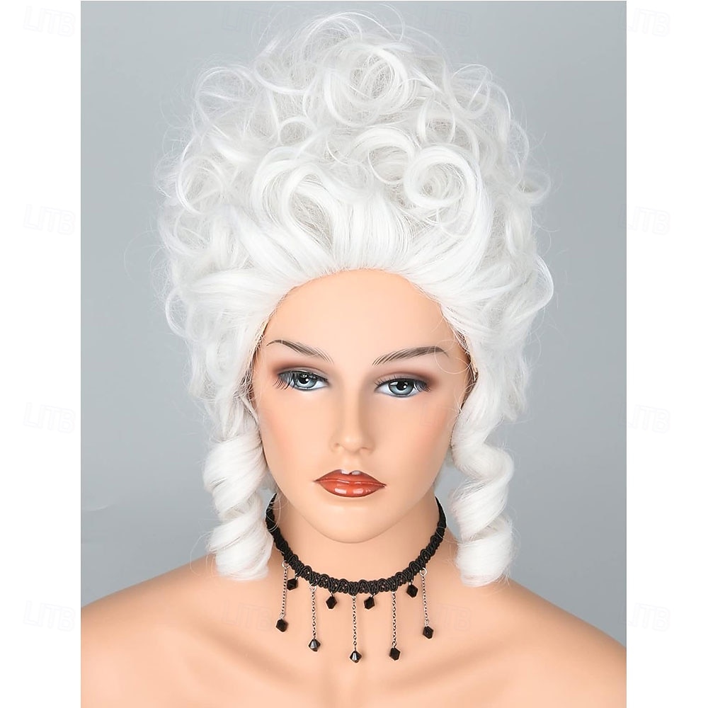 18. århundre kolonial parykk voksne kvinner victoriansk dronning karneval festival fest 2026 - $21.99 –P1