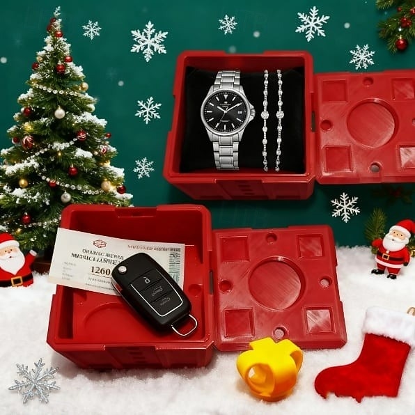 Το κουτί της φάρσας, ξεκαρδιστική πρόκληση με βίδα με έκπληξη με μεσαίο δάχτυλο, αστείο κουτί δώρου για πάρτι γενεθλίων φίλων, Πρωταπριλιά, δημιουργικό παιχνίδι αστείου 2026 - $19.99 –P6