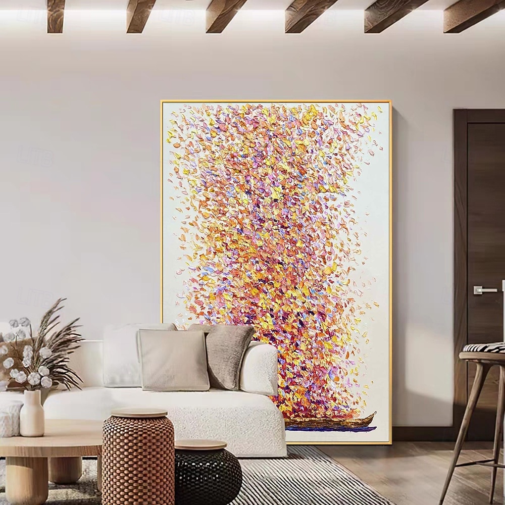 Mintura Hand Painted Return with a Full Load Oil Paintings on Canvas Modern Wall Art Picture For Home Decoration Ready To Hang With Stretched Frame 2026 - $133.99 –P1