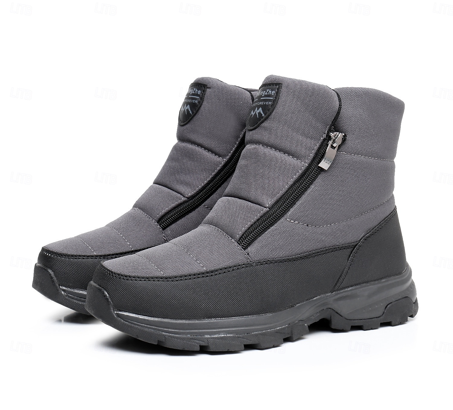 Men's Waterproof Insulated Snow Boots - Non-Slip Warm Outdoor Hiking Boots for Winter Sports and Cold Weather 2026 - $46.99 –P5
