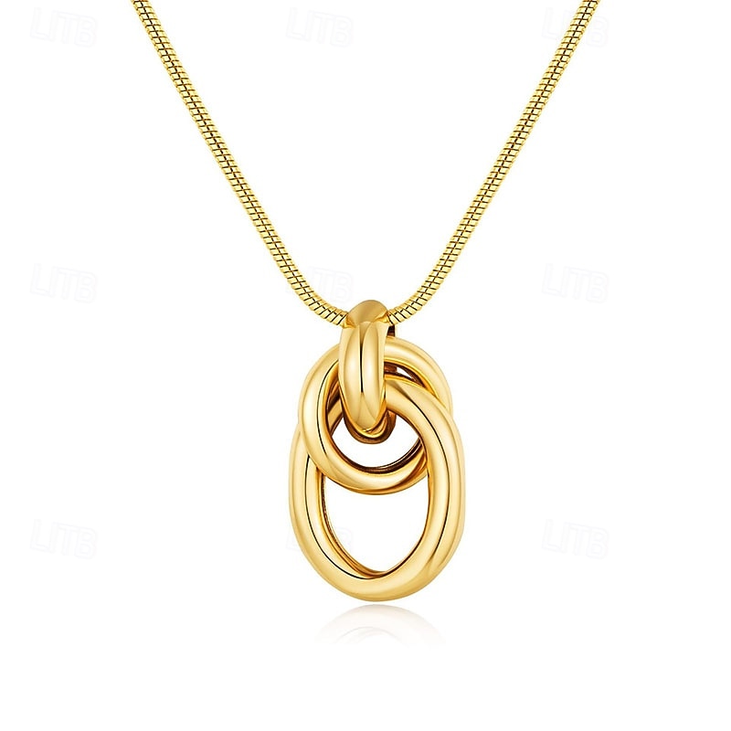 Choker Necklace Pendant Necklace For Women's Street Gift Daily Stainless Steel Copper 2026 - $9.49 –P2