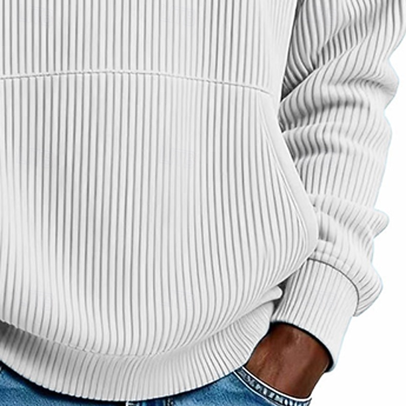 Per uomo Felpa con cappuccio Velluto a coste Felpa con cappuccio e zip corta Aalbicocca Rosso bordeaux Nero Blu marino Verde scuro Con Cappuccio Semplice Cerniera Testurizzato Sport & Outdoor Casuale del 2026 a $34.99 –P11