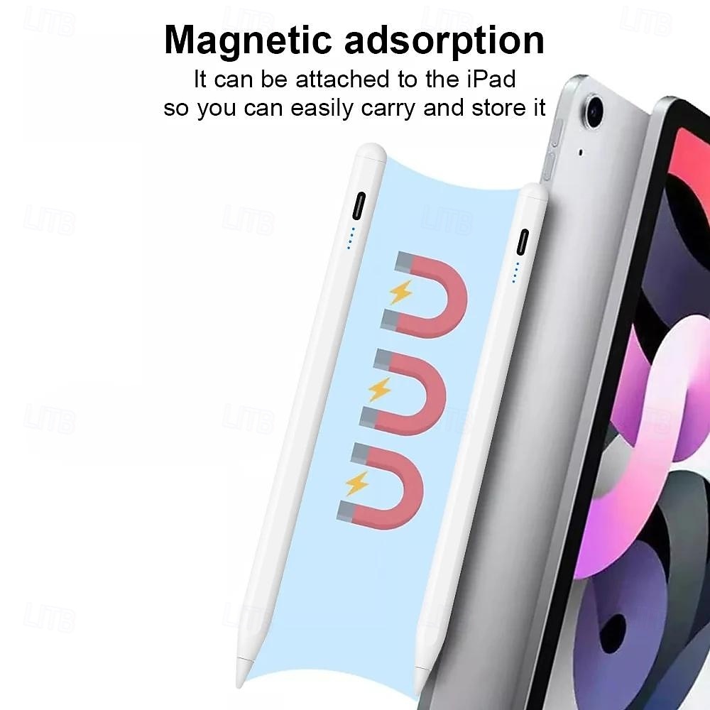Apple Pencil Compatible Stylus Pen Fast Charging Ergonomic Design for iPad Pro & Mini Series Ideal for Drawing Writing Note-Taking 2026 - $15.99 –P8