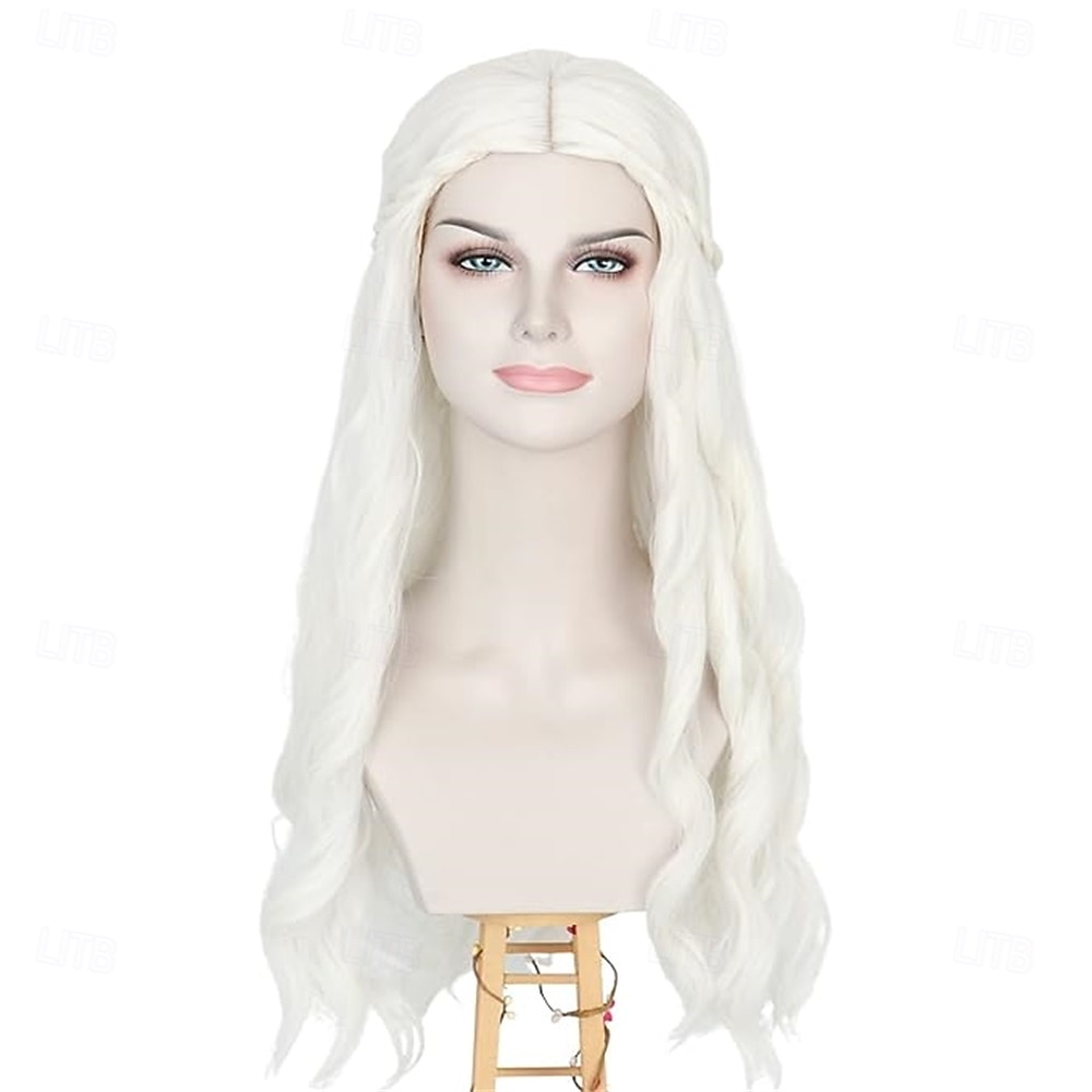 Длинный волнистый женский рыжевато-коричневый парик в стиле средневековья и ренессанса, хиппи, костюм для Хэллоуина 2026 - $21.99 –P10