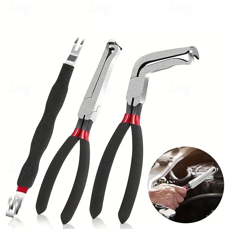 2026年 3個のプロフェッショナル自動車用電気コネクタセパレーター &60度角度付き切断プライヤーセット &ストレートジョー設計、ワイヤー除去ツール、車のセンサー、コネクタ用の高耐久性の精密  コレクション – $40.99 –P1