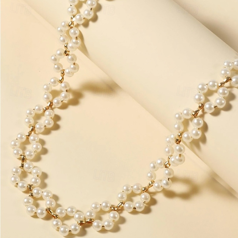 1 τεμ Κρεμαστό Coliere cu Perle For Γυναικεία Δρόμος Δώρο Καθημερινά Κράμα Κλασσικό 2026 - $13.99 –P4