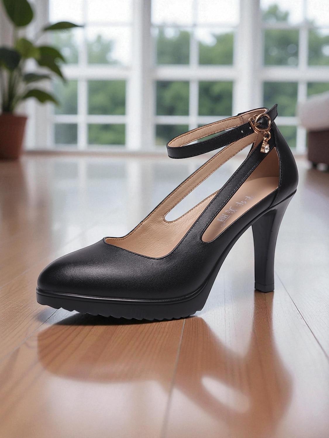 Pantofi clasici cu toc înalt și vârf ascuțit pentru femei - pantofi eleganți cu bareta la gleznă, confortabili pentru birou, petreceri și evenimente formale 2026 - $54.99 –P4