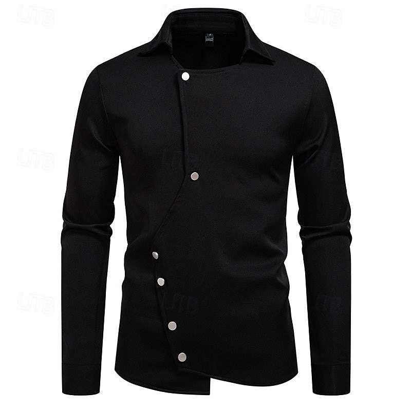 Loucos anos 20 Anos 20 Retro Vintage Blusa / Camisa Mafioso Padrinho Corte Justo Fantasia Homens Baile de Máscaras Traje de festa para noite Negócio / Cerimônia / Casamento Festa de Solteira Adulto de 2026 por $37.99 –P5