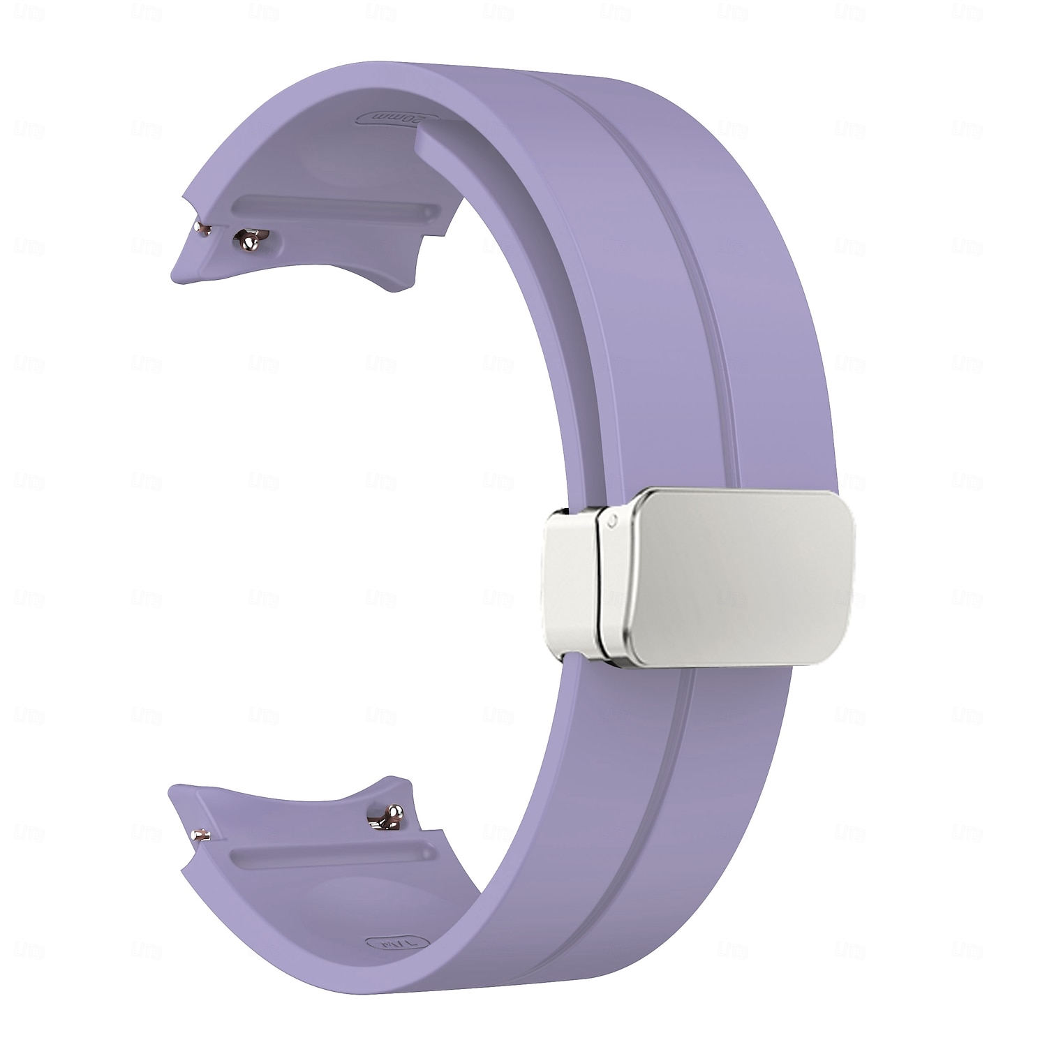 2026年 時計バンド のために Samsung Galaxy Watch 7/6/5/4  40/44mm, Watch 5 Pro 45mm, Watch 6 Classic 43/47mm, Watch 4 Classic 42/46mm シリコーン 置換 ストラップ 調整可 スポーツバンド モダンバックル リストバンド  コレクション – $10.99 –P12