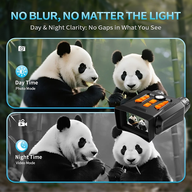 Бинокль 1080p, инфракрасный прибор ночного видения, 5-кратный зум, работающий днем и ночью, может снимать фото и видео с цифровым зумом, подходит для путешествий на открытом воздухе и ночного видения 2026 - $103.99 –P7