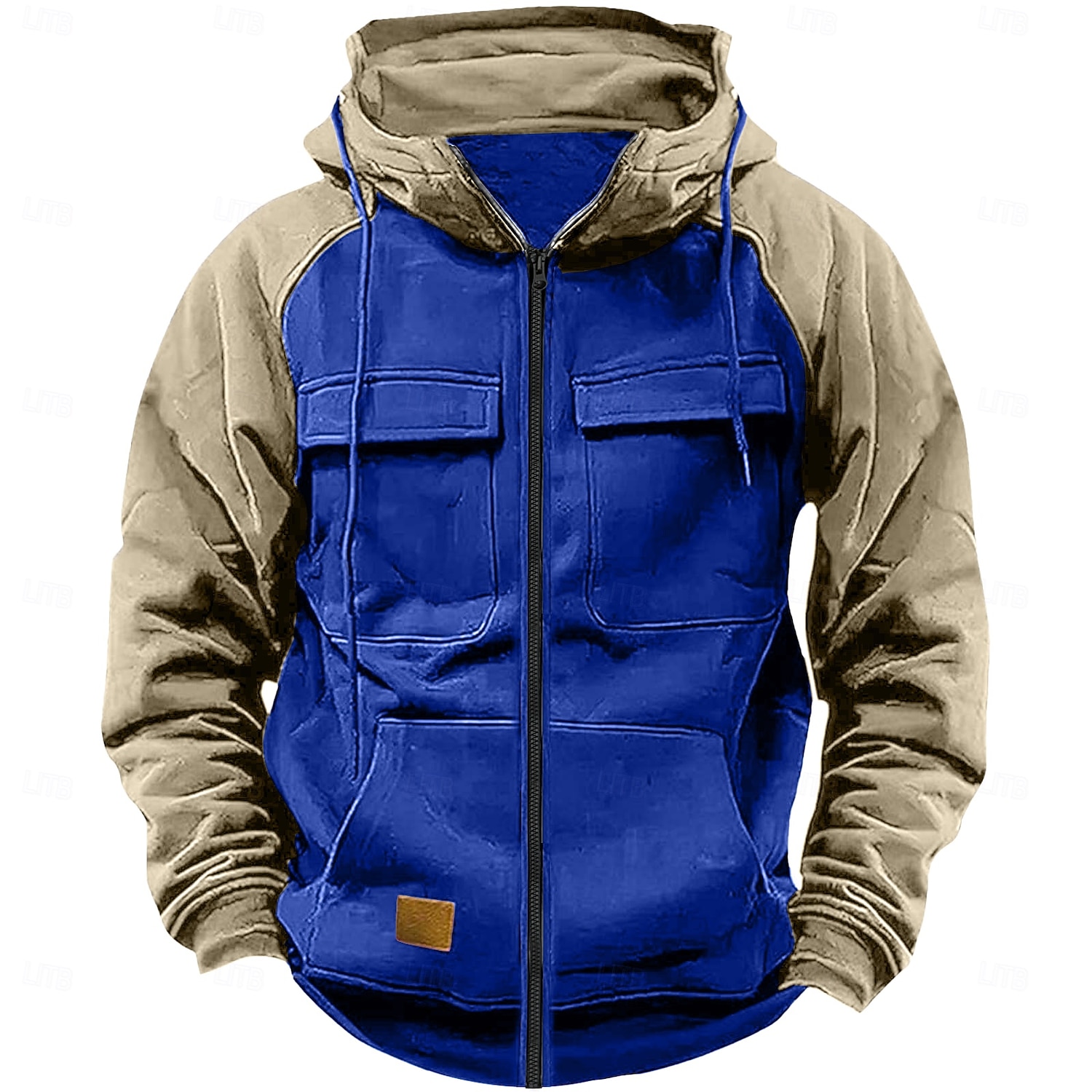 Homens Moletom Full Zip Hoodie Moletom Tático Vermelho Vinho Preto Rosa Verde Tropa Azul Com Capuz Tecido Tático Desportos e Ar livre Diário Roupa de rua Legal Casual Inverno Primavera & Outono Roupa de 2026 por $20.99 –P1