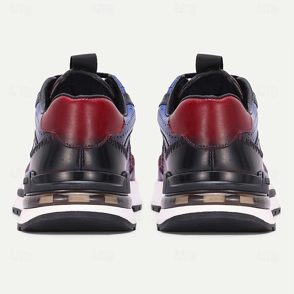 Braune Herren-Sneaker aus Leder – bequem und stilvoll, ideal für Hochzeiten, Freizeit und Veranstaltungen im Freien 2026 - $94.99 –P7