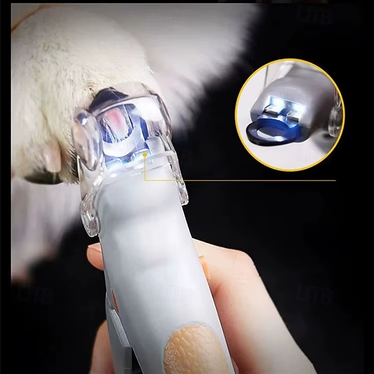Professional Pet Nail Clipper Scissors with LED Light Cat Dog Nail Clipper 2025 - $12.49 –P3