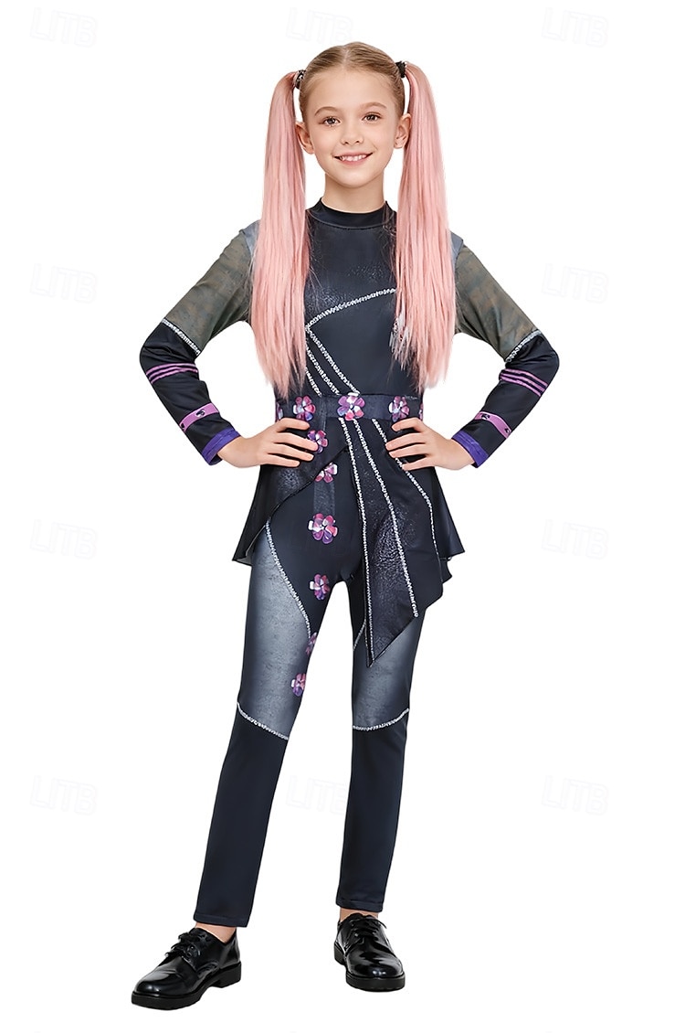 Inspirert av koreansk idol Popstjerne Kostume Fancy dress Karnevalskostyme Virtuelt idol for Jente Barne Halloween Karneval Ytelse Comic Con Anime-messe 2026 - $43.99 –P6