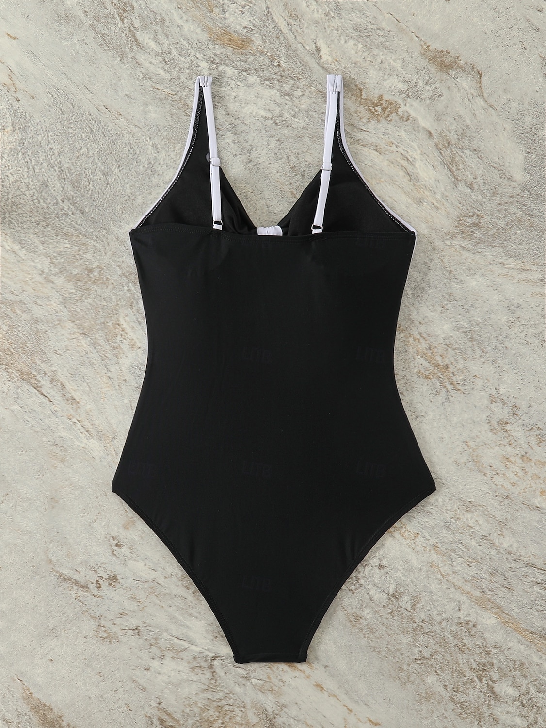 Dame Én Delt Badedrakt Slankende Fargeblokk Monokini Høy Utskjæring Magekontroll Høy Midje Slim Ryggløs Elegant Ferie Fargeblokk Halterneck Ermeløs Badedrakt 2026 - $28.99 –P4