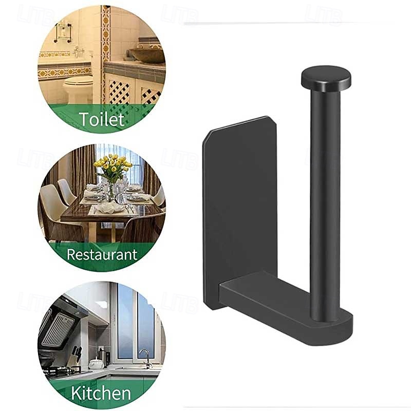 Toalettpappershållare Ny Design / Självhäftande / Kreativ Nutida / Modern Rostfritt stål / Lågkolstål / Metall 1st - Badrum Väggmonterad 2026 - $28.99 –P7