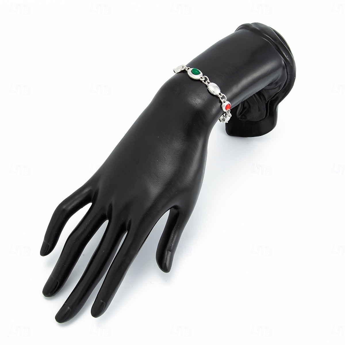 סט שרשרת וצמיד אבני חן צבעוניות לנשים - תכשיטי שכבות בגוון זהב אלגנטי לתלבושות אופנה, מסיבות וסגנון שיקי יומיומי 2026 - $21.99 –P4