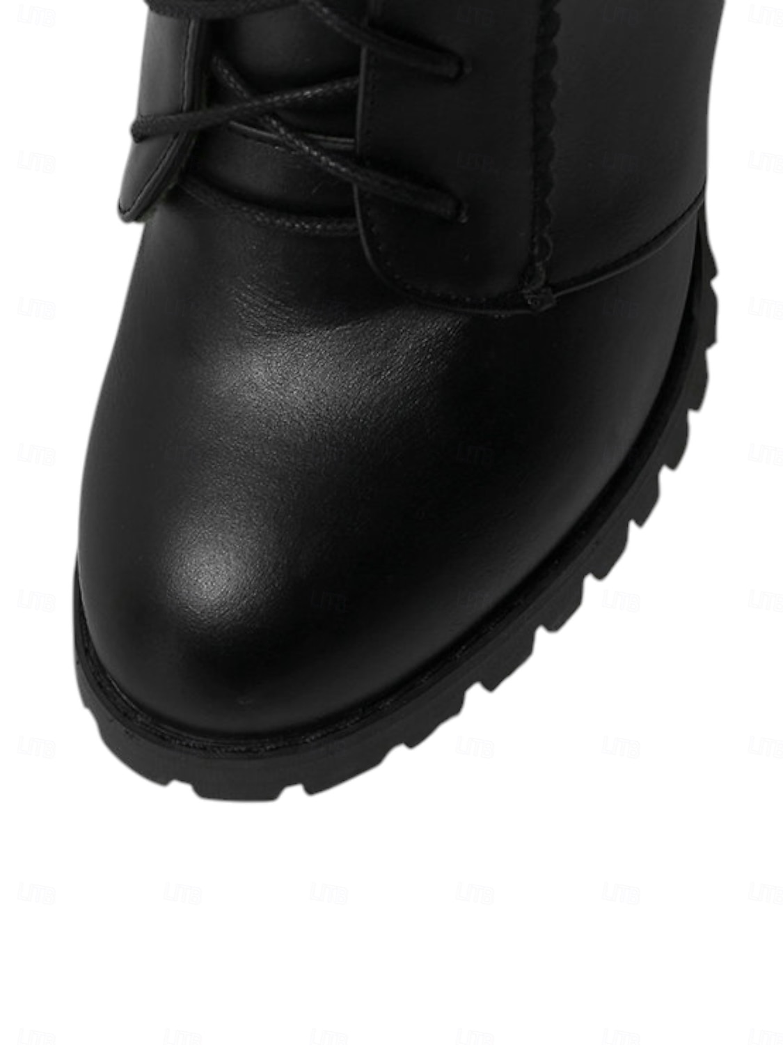 Rote, kniehohe Schnürstiefel für Damen mit Schleifendetail – stylische Stiefel mit Blockabsatz für Herbst und Winter 2026 - $69.99 –P1