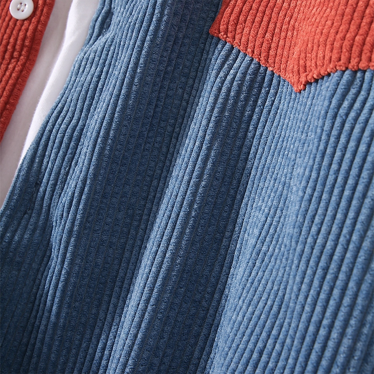 Herr Skjorta Casual skjorta Manchesterskjorta Knapp upp skjorta Blå Gul Rubinrött Marinblå Grön Långärmad Nedvikt Ledigt Utomhus Färgblock Kläder Vintage Mode Smart Casual 2026 - $26.99 –P10