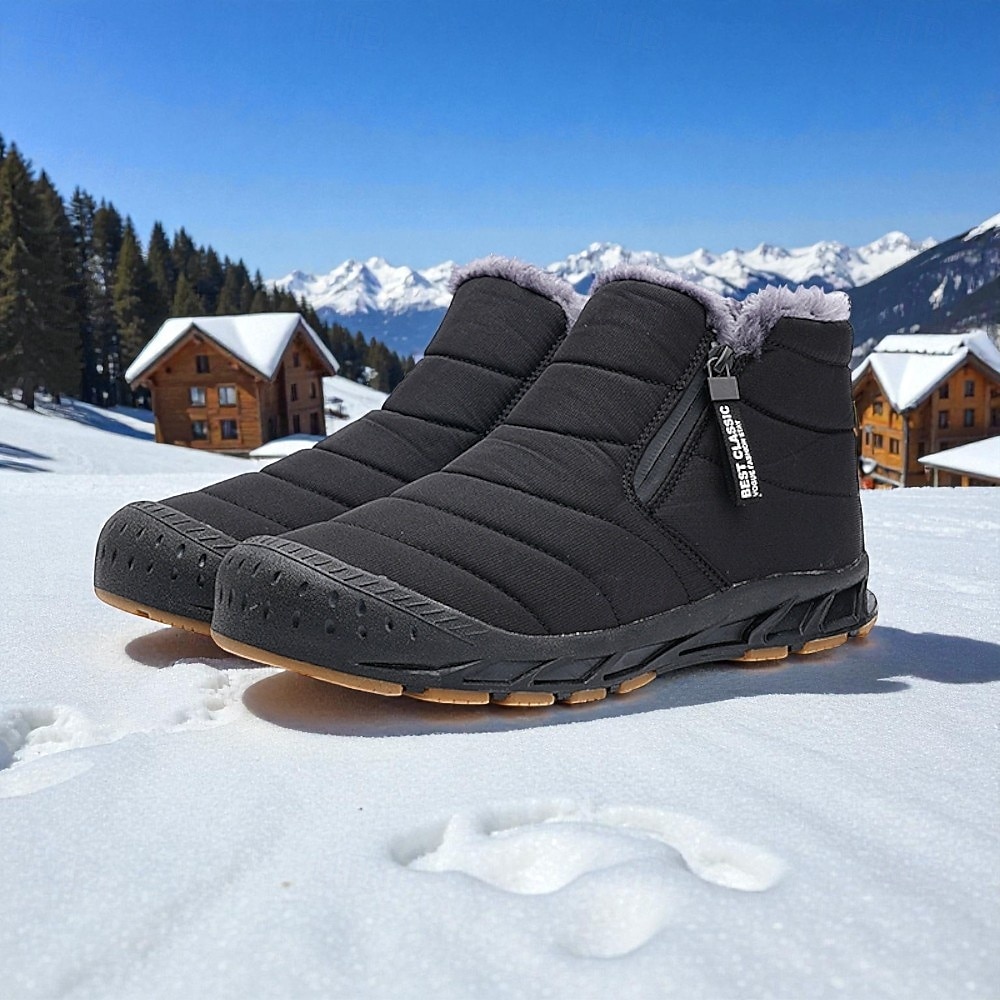 Men's Waterproof Insulated Snow Boots - Non-Slip, Warm Winter Footwear for Outdoor Adventures and Cold Weather 2026 - $42.99 –P1