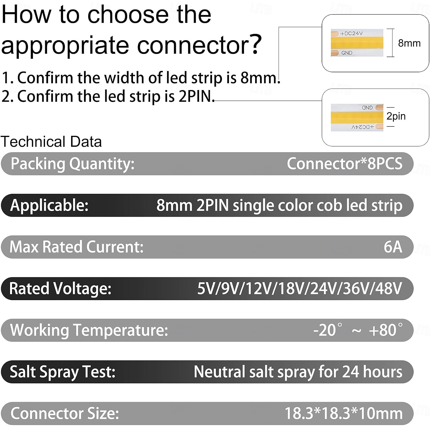 10 шт., 20 шт., 50 шт. Разъемы 4-в-1 для светодиодных лент 8 мм, 10 мм, 2-контактные, cob/smd 2835/3528, прямые, угловые, между полосами &от полосы к проводу 2026 - $12.99 –P2