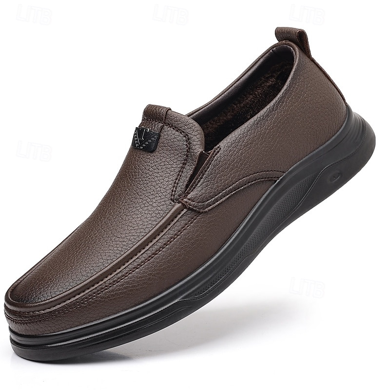 Bruine instapschoenen voor heren, comfortabel en duurzaam, instapmodel, ideaal voor dagelijks gebruik en ontspannen uitstapjes 2026 - $54.99 –P2